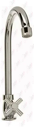 imagen 2 de Llave Individual Para Fregadero Con Maneral En Forma De Cruceta Marca Dica