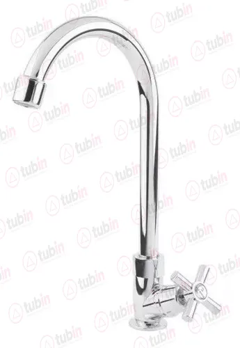 imagen de Llave Individual Para Fregadero Con Maneral En Forma De Cruceta Marca Dica Código ref 4314TS