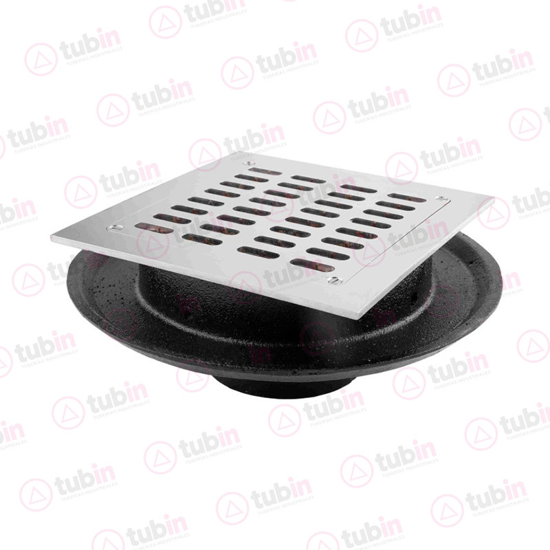 imagen de Coladera Cuadrada Con Campana Para Exteriores Marca Urrea Código ref 224RC 25 MM X 1/2"