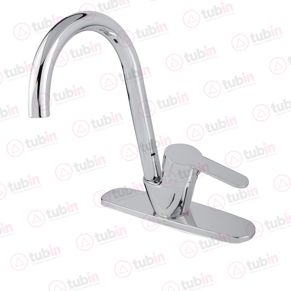 imagen 3 de Monomando Alto Ecologico Con Cubierta Para Fregadero Marca Dica Código ref 4086 1 HP CON SALIDA DE 1" X 1" 127V