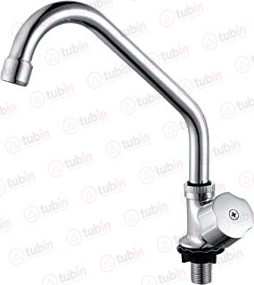 imagen 3 de Llave Individual Para Fregadero Con Maneral Marca Dica Código ref 4315 1 1/2 HP CON SALIDA DE 1 1/4" X 1" 127V