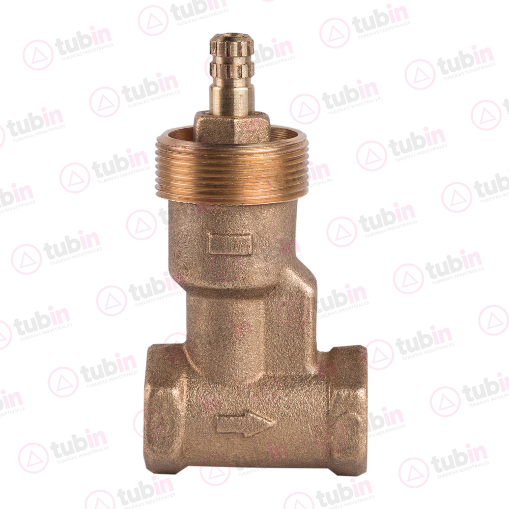 imagen 2 de Juego De Llaves Compactas En Bronce Para Empotrar Roscables Marca Urrea Código ref 52C 1/2" (13 MM)