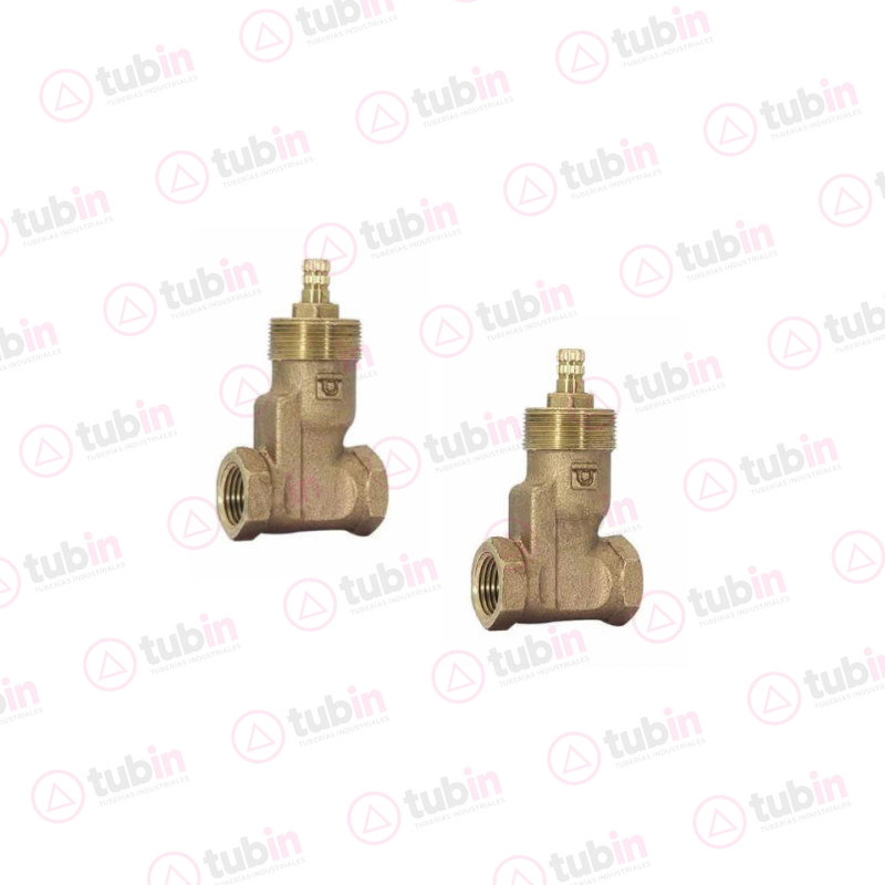 imagen 3 de Juego De Llaves Compactas En Bronce Para Empotrar Roscables Marca Urrea Código ref 52C 1/2" (13 MM)