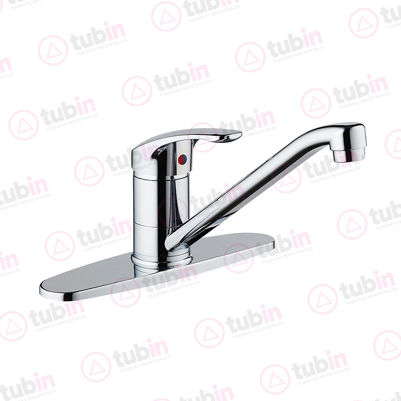 Monomando Ecologico Con Cubierta Para Fregadero Marca Urrea