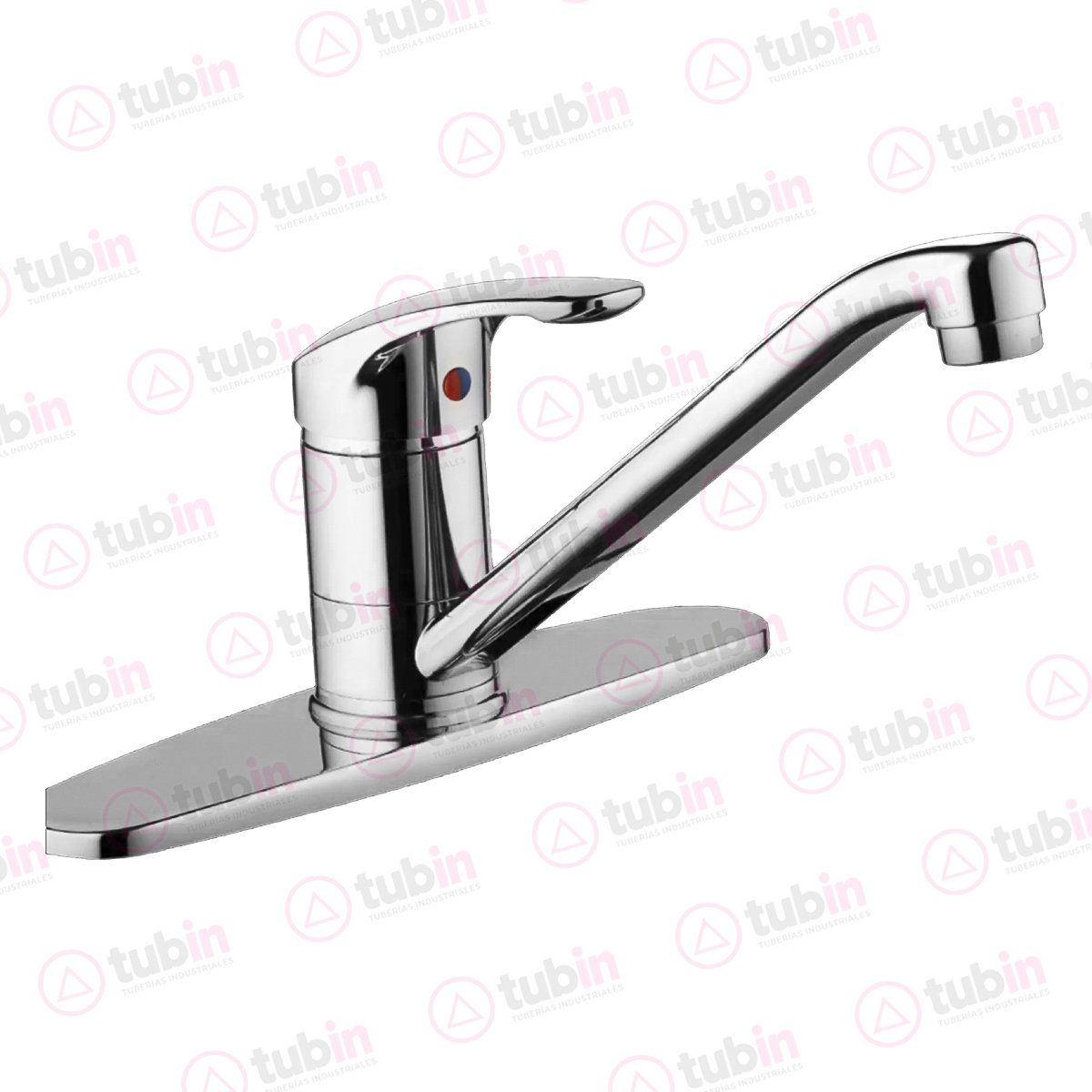 imagen de Monomando Ecologico Con Cubierta Para Fregadero Marca Urrea Código ref 4076TS