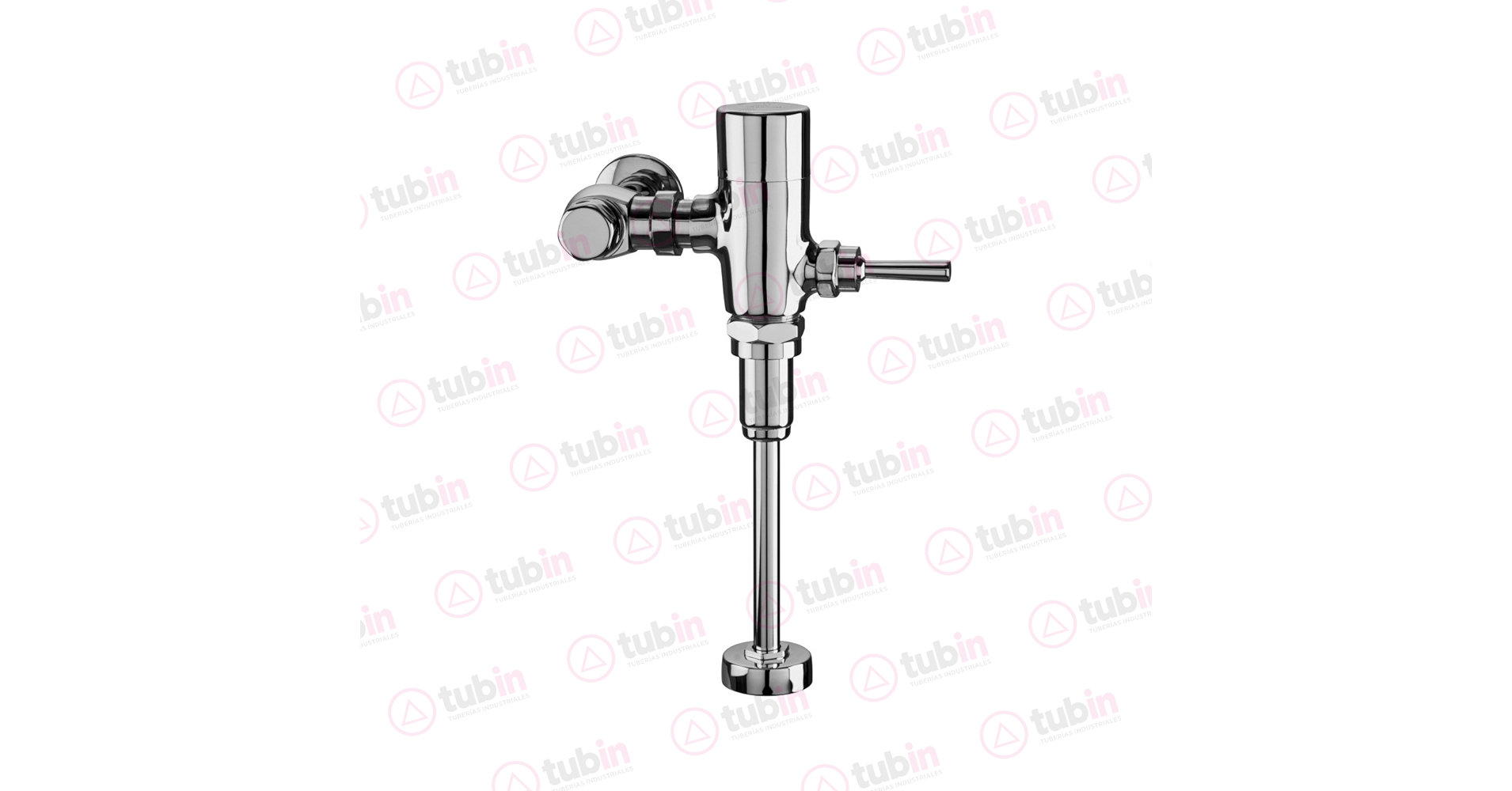 Fluxometro En Laton Expuesto De Palanca Marca Urrea Para Mingitorio Klug