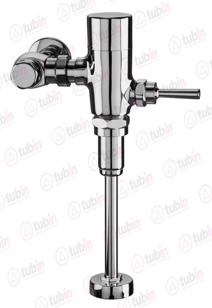 imagen 3 de Fluxometro En Laton Expuesto De Palanca Marca Urrea Para Mingitorio Klug