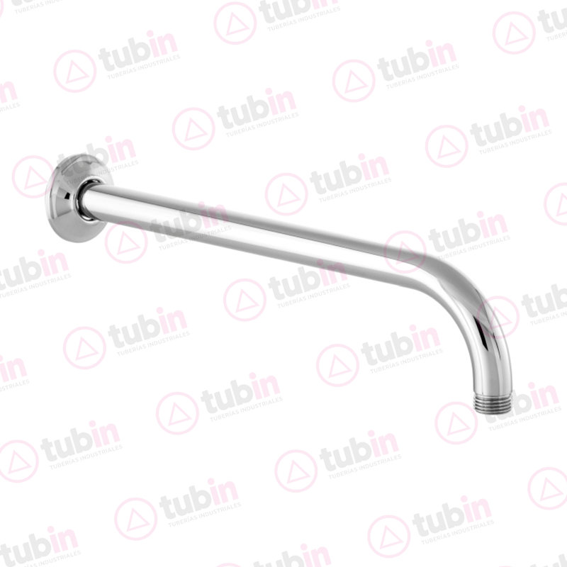 Brazo De Regadera Redondo 40 Centímetro A Pared Marca Urrea