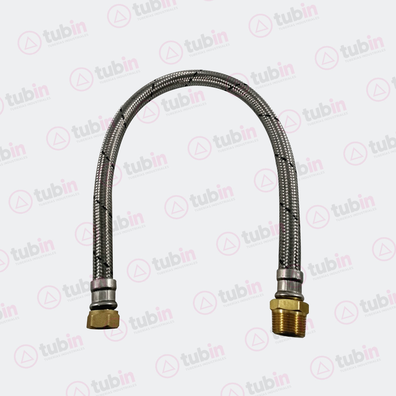 imagen 3 de Manguera Conectora De Agua Con Tuercas De Latón Marca Coflex Para Boiler Código ref AB-G60 1/2" X 3/4" X 60 CM (13 MM X 19 MM X 600 MM)
