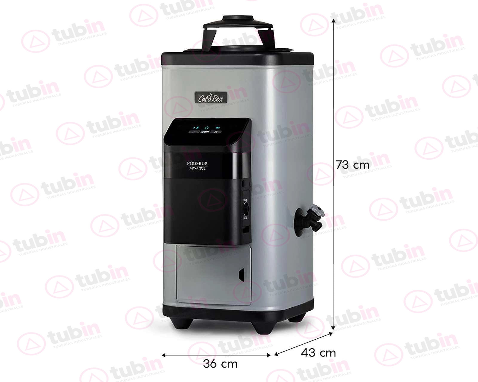 imagen 2 de Calentador De Paso Sin Piloto Calorex De La Línea Poderus Advance De Gas LP Capacidad De 9 Litros