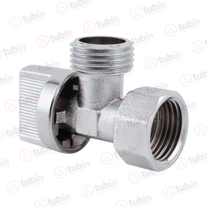 imagen 2 de Llave Angular 1/4 De Vuelta Marca Urrea Código ref 3401CVE 1/2" (13 MM)