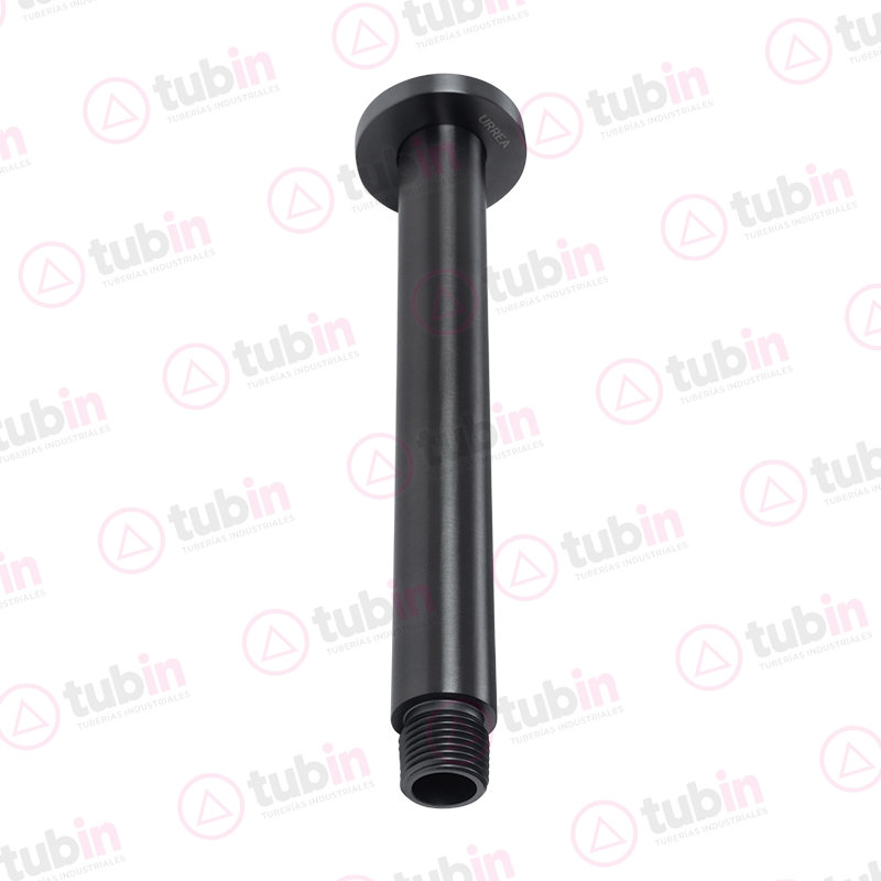 imagen 2 de Brazo De Regadera Cuadrada Con Chapetón De Techo Marca Urrea Línea Inox