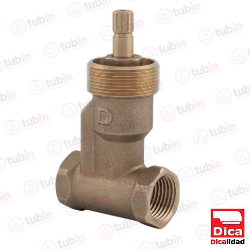 imagen de Juego De Llaves De Empotrar En Latón Roscables Marca Dica Código ref 4052SMC 1/2" (13 MM)