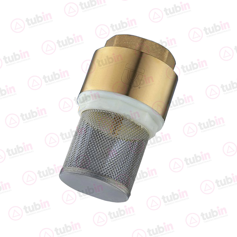 imagen de Válvula De Pie O Pichancha Con Canastilla De Acero Inoxidable Marca Urrea Código ref 45PE.25 1" (25 MM)