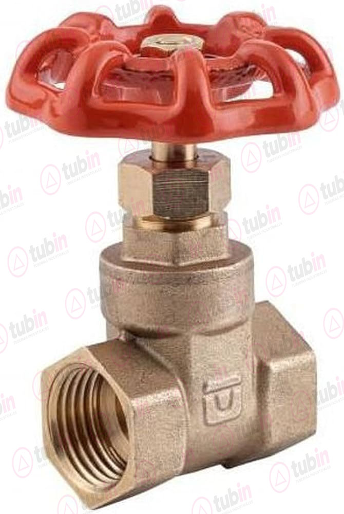 imagen 2 de Válvula Compuerta Roscable En Latón Marca Urrea