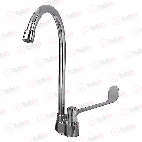 imagen de Llave Individual De Una Alimentación Con Maneral Largo De Palanca Para Fregadero Marca Urrea Código ref 25.2541.21