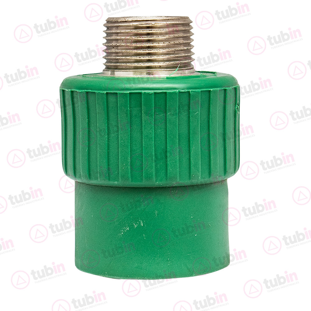 Conector Macho De PPR Verde Fusión Marca Dica