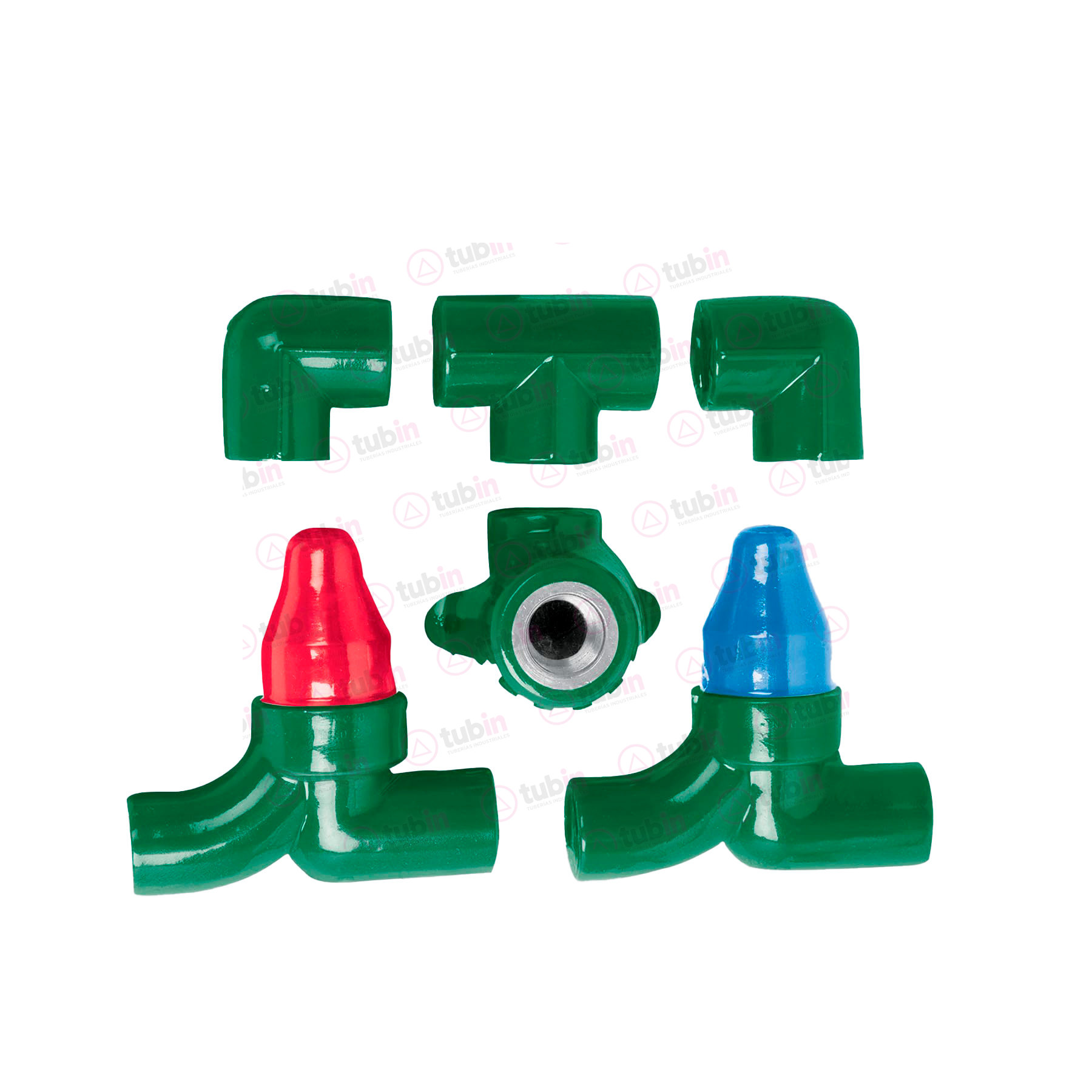 Kit De Conexiones De PPR Para Instalación De Regadera Marca Dica