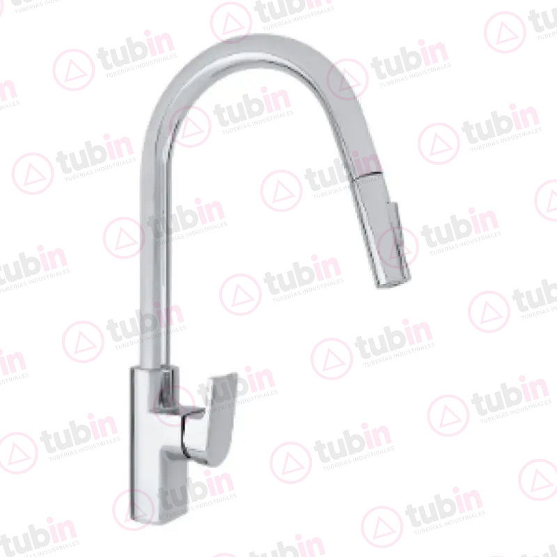 Monomando Cuadrado Para Fregadero Marca Urrea