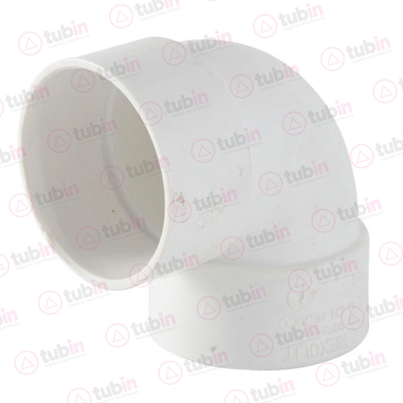 imagen 2 de Codo De 90° PVC Sanitario 8" (200 MM)